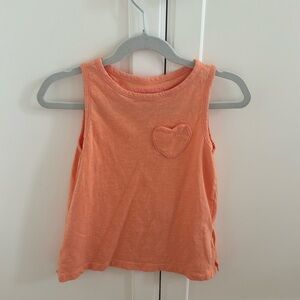 Crewcuts Heart Tank, Size XS (4-5)